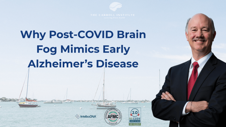 Why Post-COVID Brain Fog Mimics Early Alzheimer’s Disease