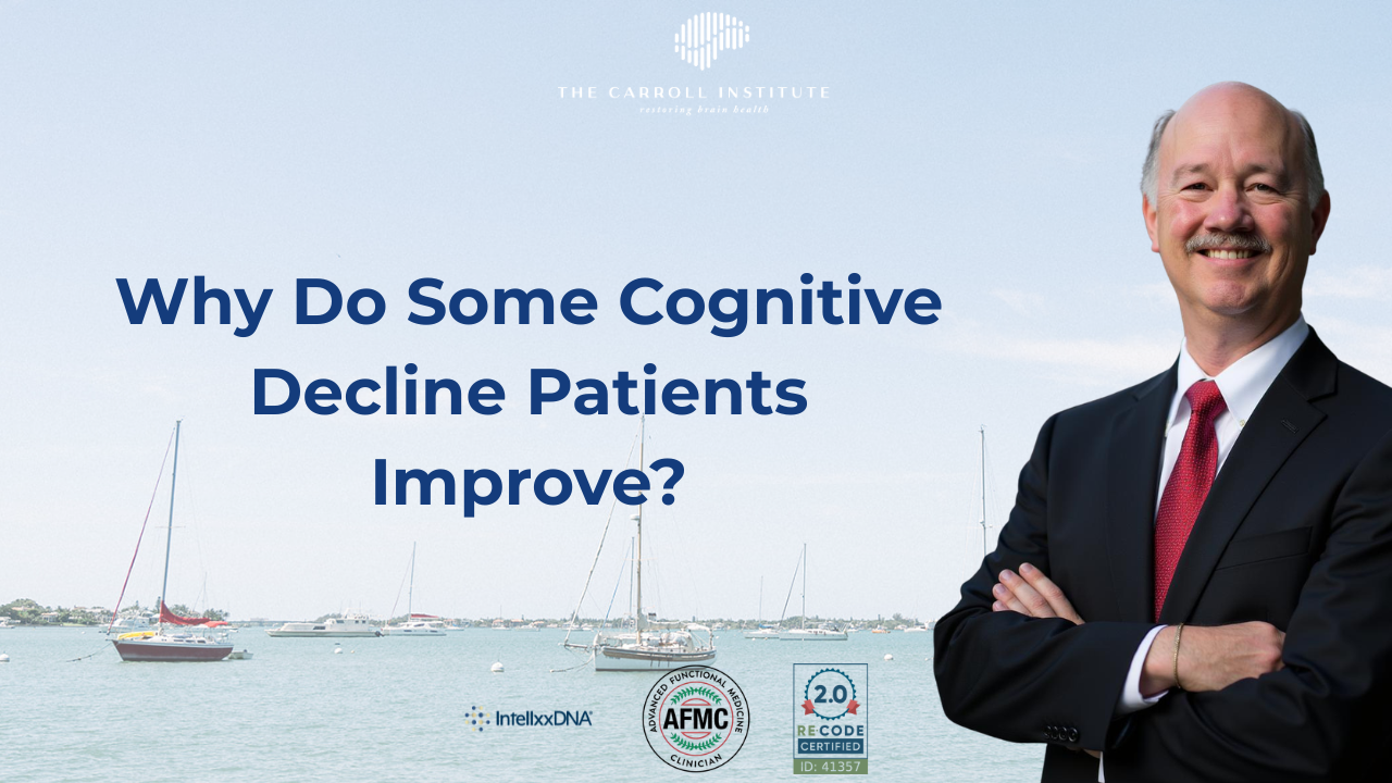 Read more about the article Why Do Some Cognitive Decline Patients Improve?